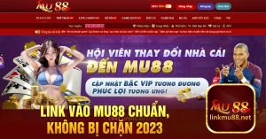 Địa chỉ truy cập trang chủ của nhà cái MU88