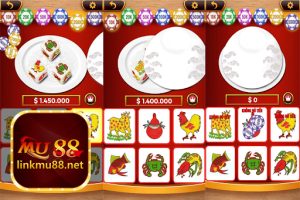 Luật chơi game bầu cua tôm cá MU88